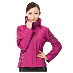 TRVLWEGO-Casaco térmico à prova de vento com capuz para mulheres, jaqueta Softshell, viagens, esportes ao ar livre, casaco Trekking, caminhadas, corrida, camping - Image 4