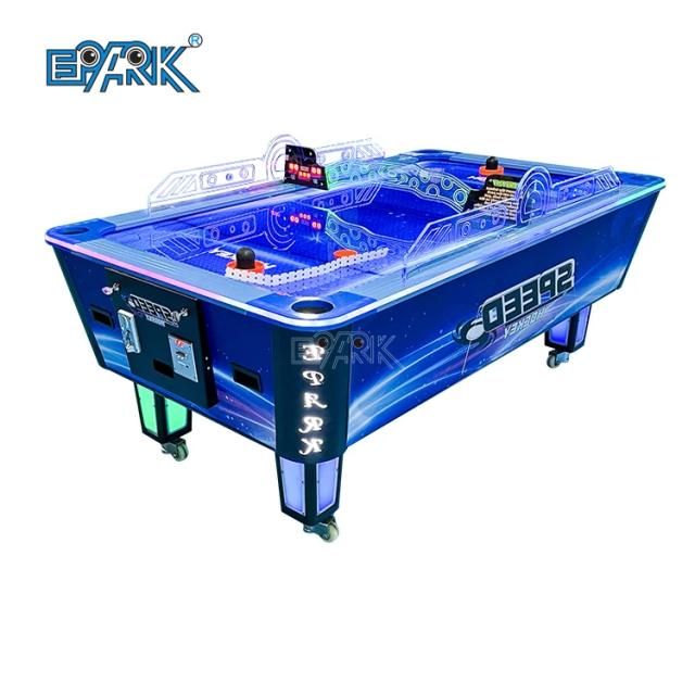 Máquina de Air Hockey para Parque de Diversões - Mesa de Fichas para Dois Jogadores em Ambientes Internos