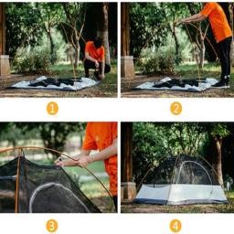 Golden Alloy Tent Rod para DIY, Outdoor Camping Acessórios, Tenda Pólo Substituir, 1 Pc - Image 6