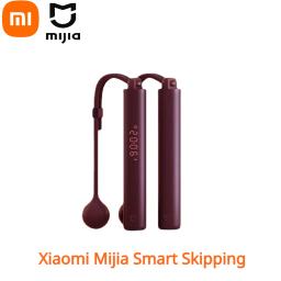 Xiaomi-Mijia inteligente pular corda, contador com Xiaomi Fit App, cálculo de calorias ajustáveis, Sport Fitness, profissional, novo - Image 1