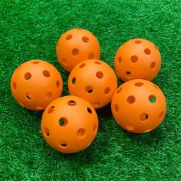 PE plástico Floorball Stick Ball para treinamento de hóquei em campo, rua e prática esportiva ao ar livre, equipamento de hóquei no gelo, 72mm, 26 furos - Image 2