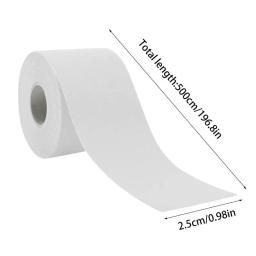 5m x 2.5cm kinesiology fita esporte recuperação bandagem algodão à prova dwaterproof água correndo joelho fitness tênis futebol músculo adesivo protetor - Image 6