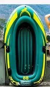 Barco Inflável Dobrável Portátil para Rafting, Pesca e Lazer