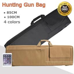 Bolsas para rifle de 85 cm / 100 cm, tiro ao ar livre, caça, arma de cecchino, estojo de transporte, bolsa de ombro acolchoada para proteção de arma - Image 1