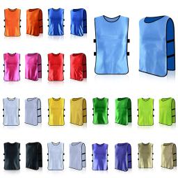 Coletes de treinamento confortáveis e respiráveis para adultos, BIBS para malha de futebol, futebol, basquete, críquete e rugby - Image 5