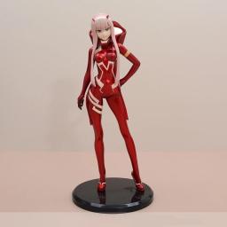 Querido no franxx anime figura de ação zero dois 24cm estátua dos desenhos animados modelo coleção brinquedos mesa decoração bonecas presentes - Image 5