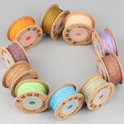 Cordão de Macramé de Algodão Premium Durável 3 Strand Cordas para Artesanato Decoração, Corda De Costura para Casamentos, Fazer Jóias, Artesanato DIY, 1mm, 20m - Image 6