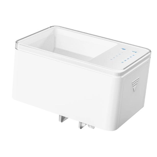 Alimentador Automático de Peixes com Temporizador e Dispenser Digital Inteligente de 70ml para Aquários