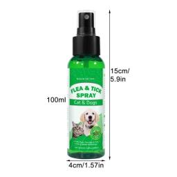 Natural Care Spray de pulgas e carrapatos para animais, Interior e Exterior, Spray de pulgas para cães e gatos, Pet Protect, 100ml - Image 6