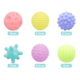 Bebê brinquedos mãos tocar bola sensorial brinquedo infantil chocalho massagem kawaii macio bola tátil desenvolvimento para bebês - Image 4