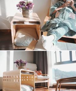Canil acrílico para animais de estimação, moldura de madeira dobrável, móveis para cães, cama em caixa exterior e interior, moderno e transparente - Image 5