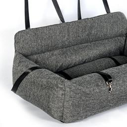 Assento dobrável para animais de estimação, Transportadora para gatos e cães, Assento de reforço macio, Segurança para cachorro, Acessórios para viagem de carro, Transporte para cães pequenos - Image 4