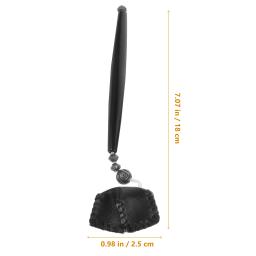 Suporte de giz para piscina de sinuca, plástico preto, caneta suspensa, design durável, protetor de giz portátil, acessório de mesa de bilhar - Image 3