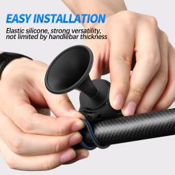 Campainha eletrônica para bicicleta e E-bike, sirene, alarme de trompete, ciclismo, áudio aviso, segurança, equitação, scooter, 120 db - Image 4