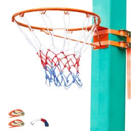 Aro de basquete para adultos e crianças, sem perfuração, equipamento de treinamento padrão interno e externo, cesta suspensa, 35cm - Image 1