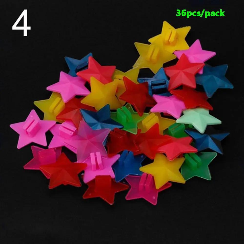 Bicicleta falou grânulos para crianças, segurança colorida, acessórios de roda, falou clip, borboleta, amor, coração, estrelas, bicicleta decoração, crianças, 25 pcs, 36 pcs - Image 1