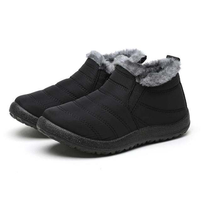 Botas de Neve Impermeáveis com Plataforma Masculinas - Conforto e Estilo Inverno