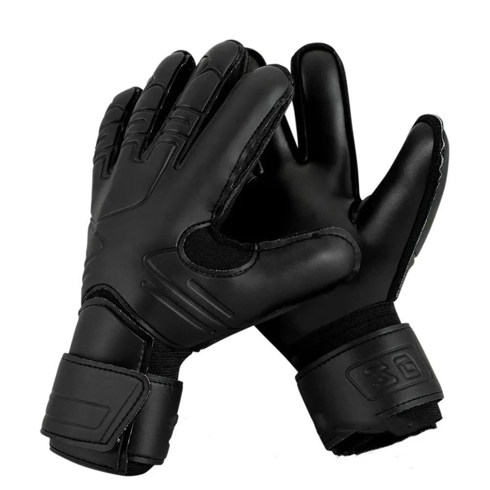 Luvas ajustáveis do goleiro do futebol, Luvas do treinamento do futebol, Proteção dos dedos, pulso, bola - Image 1