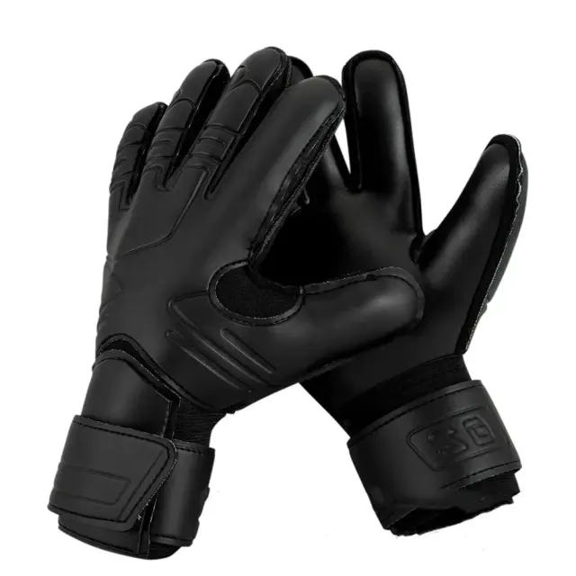 Luvas de Goleiro Ajustáveis para Futebol com Proteção de Dedos e Pulso para Treinamento e Jogo