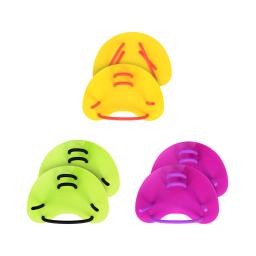 Natação mão pás com alça ajustável, nadadeiras Flipper, Silicone dedo, esporte aquático, iniciante nadar, fin - Image 6