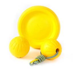 EVA-Pet produtos para cão, bola de corda elástica moedor de dente, puxar anel, treinamento, frisbee, corda, pet, local, atacado - Image 5