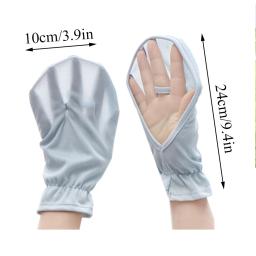 Luvas De Proteção UV Verão, Equitação Fina, Condução, Manga Do Braço, Luvas Sem Dedos, Luvas De Proteção Solar, Luva De Ciclismo Respirável - Image 5