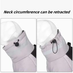 Jaqueta acolchoada reflexiva impermeável do zíper para cães, revestimento quente, roupa do animal de estimação, roupas windproof, inverno - Image 4
