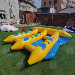 Alta qualidade PVC ar selado tubos rebocáveis infláveis barco de água flutuante tubos infláveis água esportes equipamentos para venda - Image 2