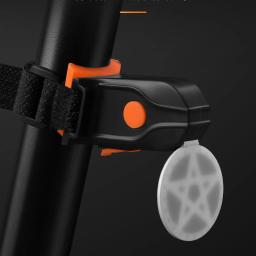 Bicicleta Segurança Aviso Cauda Luz, Luzes de flash para Mountains Bike, Equitação noturna, Acessórios lanterna, Luzes de ciclismo - Image 4