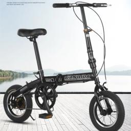 Bicicleta de montanha dobrável para homens e mulheres, bicicleta leve, corridas off-road, adulto, jovem, estudante, novo modelo, 12 ", 2024 - Image 1