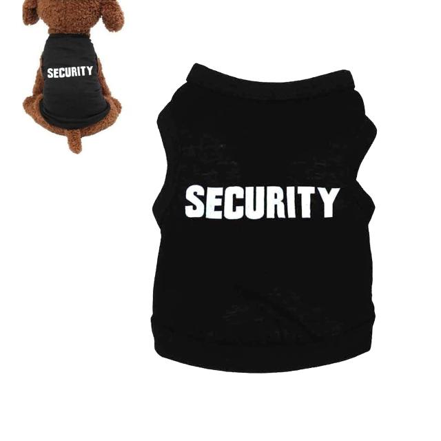 Camiseta de Algodão para Cães Machos Pequenos com Estilo e Segurança