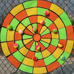 Jogos ao ar livre tamanho grande dardo com bolas pegajosas adultos e crianças jardim de infância escola quadra de basquete festa carnaval diversão - Image 5