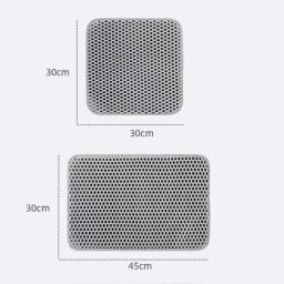 Impermeável dupla camada Pet Litter Mat, caixa de vaso sanitário do gato, areia antiderrapante, tapete lavável, almofada limpa, Pet Clean Supplies - Image 6