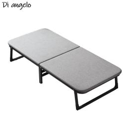 Cama dobrável estofada simples para o almoço, Hard Board Bed, Cama Dormitório Nap, Acompanhante de Reforço, Escritório e Casa - Image 5