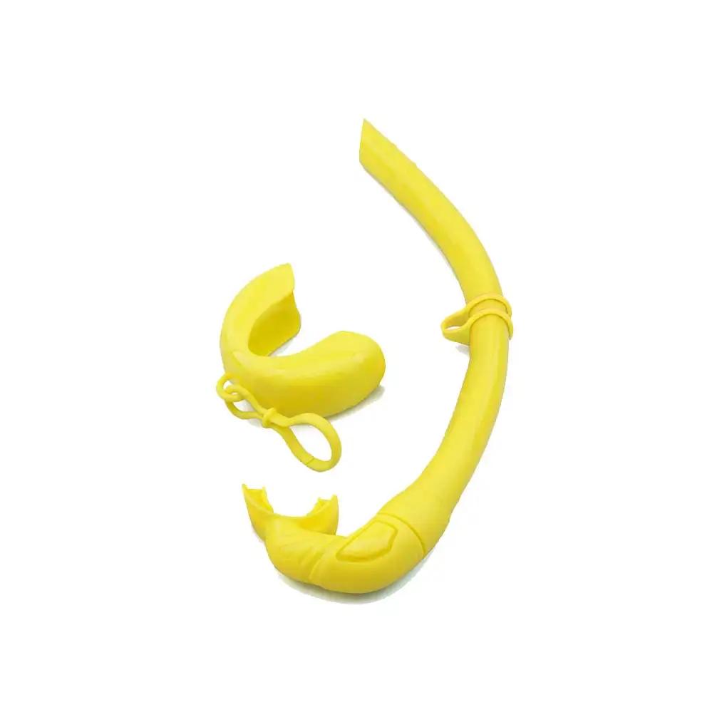 Dobrável Snorkeling Tubo com Caixa De Armazenamento, Portátil Natação Mergulho Respiração Mangueira, Acessórios Equipamentos Ao Ar Livre, Preto - Image 1