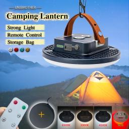 Recarregável Controle Remoto Camping Lanterna, Luz Tent Outdoor, Magnet Sucção, Trabalho de Manutenção de Emergência Carro, Lanterna LED Case - Image 1