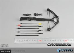 ZYTOYS-Besta Arma e Seta Set, Arma Soldado, Modelo Arco Composto, Acessórios Cena, Action Figure, Cerca de 17cm, 12 ", ZY15-24, 1:6 - Image 2