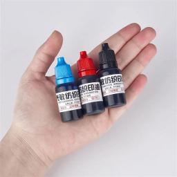 Special Ink for Kids Name Stamp Printing on Clothing, impermeável, não se desvanecer, azul, vermelho, preto, tinta de roupas têxteis, estudantes, 10ml - Image 2