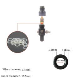 PCP-Silicone Air Tank Válvula Conjunto para Paintball, Reguladora O Ring Kit, Oring Cilindro De Gás, Junta de Válvula, Torique, 15Pcs, 30Pcs - Image 6