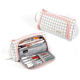 Multi camada grande capacidade lápis caso caneta suprimentos de armazenamento caixa de caneta kawaii bonito lápis casos sacos material escolar estacionário - Image 1