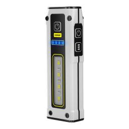 Mini lanterna LED recarregável portátil, Lâmpada de serviço de emergência ao ar livre com magnético, Poderosa lanterna de longo alcance para pesca - Image 4