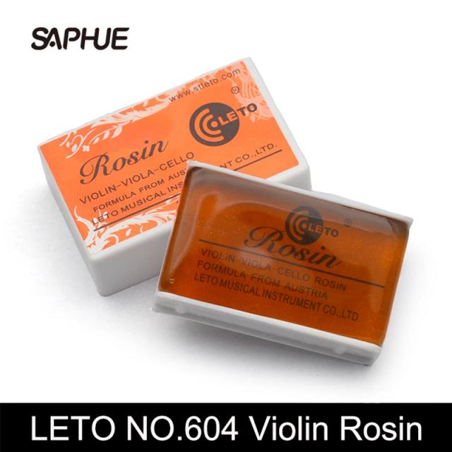 Conjunto de 2 Peças de Rosin Leto para Violino, Viola e Violoncelo - Acessório Essencial para Instrumentos de Cordas Curvadas