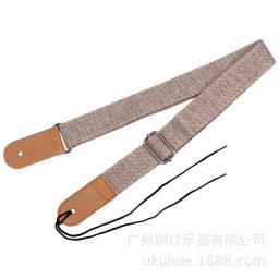 Correias ajustáveis de guitarra de algodão puro, correia de guitarra, cintos multicoloridos para baixo, acessórios para guitarra elétrica acústica - Image 5