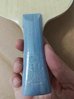 Raquete de tênis de mesa com estrutura de fibra de carbono de alta qualidade com lâmina leve ZLC embutida de fibra de carbono W968 - Image 2