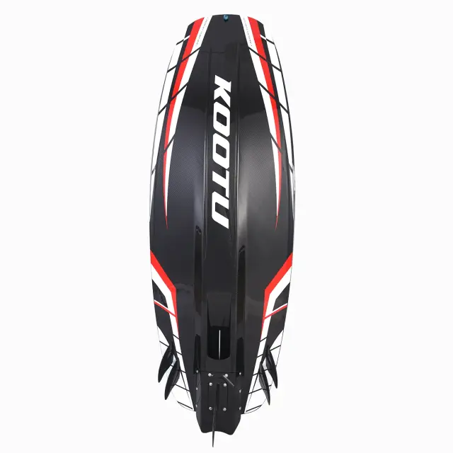 Prancha de Surf KOOTU Jet: Leve e Potente com Motor a Gasolina de 109 cc em Fibra de Carbono