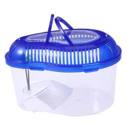 Casa para tartarugas aquáticas aquário tanque de peixes répteis grandes aquários dragão barbudo pequena caixa de acessórios terra - Image 1