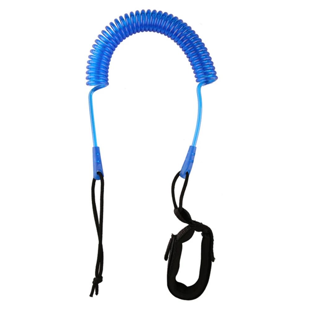 Kit de corda enrolada para prancha de surf Stand Up Paddle Board Elementos portáteis de rega de segurança 10 pés - Image 1