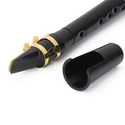 Mini saxofone de bolso com acessórios, 8 furos, saxofone profissional para iniciantes, amantes da música, instrumento de sopro - Image 5