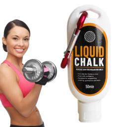 30/50/100ml giz líquido esportes pó de magnésio aperto anti deslizamento creme de levantamento para fitness levantamento de peso escalada ginásio esporte - Image 2