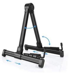 Tripé antiderrapante para guitarra elétrica, suporte universal, instrumento dobrável, acessório para guitarra acústica, banjo, baixo, ukulele - Image 3
